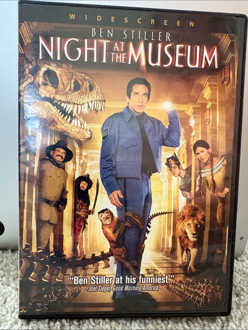Source Unknown Night at the Museum DVD - Blue, Gold, Brown